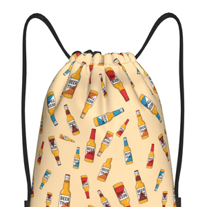 Bolsa con Cordón de Diseño Simple y Color Personalizado, Fabricada con Material de Forro de Poliéster Impermeable, Sistema de Cordón Fácil de Transportar, MOQ Bajo - Product Image 6