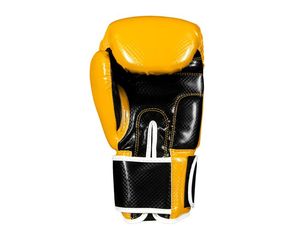 ถุงมือมวยหนัง PU แฟชั่นสำหรับฝึกศิลปะการต่อสู้ใหม่สีดำสีแดงโลโก้ OEM วัสดุสีไทยประเภทคนผู้ใหญ่ - Product Image 2