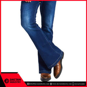 Professionnel fabriqué en usine meilleur fabricant tissu respirant hommes pantalons évasés Logo personnalisé en détresse 100% coton hommes pantalons évasés - Product Image 6