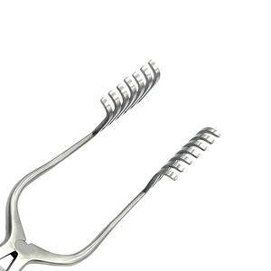 Retractor de cerebelo de acero inoxidable, juego de instrumentos neuroquirúrgicos manuales para una retracción precisa de tejidos - Product Image 4