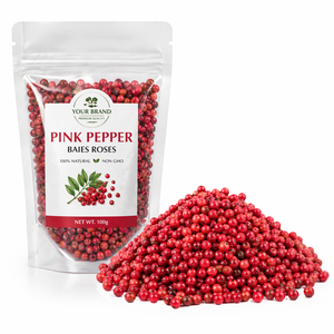 Pimienta Rosa de tu Marca, Seca, Entera, Roja, 100g, Hierbas y Especias Crudas - Product Image 1