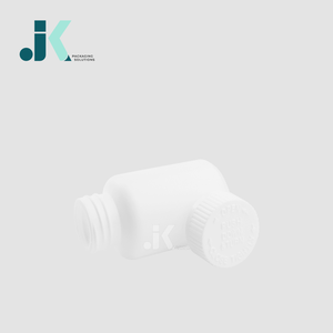 from Vietnam Factory HDPE Packaging Round Bottle 80ml CR <b>Lid</b> White Best Quality M0360 WHOLESALE OEM/ODM - Product Image 2
