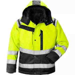 Chaqueta de Seguridad Reflectante de Alta Visibilidad para Trabajo, Invierno, Impresión de Logotipo Personalizado, 100% Poliéster, Talla Personalizada, Halex International HI-5732 - Product Image 6
