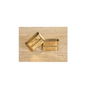 Servilletero DE MESA DE BODA, producto más vendido, producto de Color dorado, producto sólido, servilletero de latón, diseño de tendencia, tamaño personalizado - Product Image 3