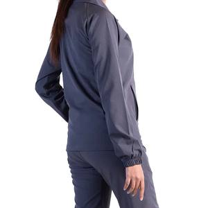 Chándal de entrenamiento de dos piezas para mujer, precio al por mayor, hecho en tela de poliéster de alta calidad, chaqueta con cremallera para mujer, pantalón para correr para mujer - Product Image 4