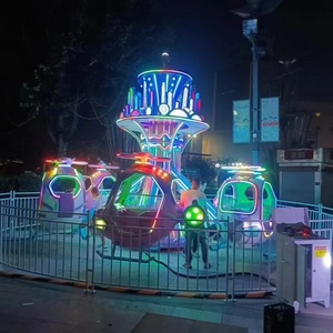 Nueva área escénica al aire libre, elevador giratorio Sky City, avión autocontrolado, Paseo de diversión para niños cuadrados - Product Image 5