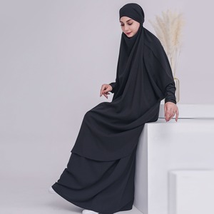 Robe de prière musulmane Abaya, élégante, respirante, légère, extensible dans les quatre sens, pour l'Aïd, le Ramadan, le printemps, toutes saisons - Product Image 2