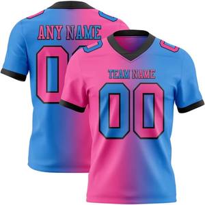 Uniforme Deportivo de Fútbol Americano al por Mayor, Jersey Ligero de Poliéster de 180g, Color Personalizado, Unisex, Ropa Deportiva para Adultos - Product Image 2