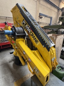 Grúa de cubierta marina de 3 toneladas de la mejor calidad del fabricante superior Motor Bomba Cojinete Engranaje-Componentes de núcleo incluidos - Product Image 4