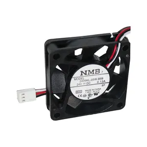Ventilador Axial de 24V CC, 3 Cables, NBM, 60x60x15mm, 2406KL-05W-B59, con Rodamiento de Bolas, para Agricultura e Industria - Product Image 1