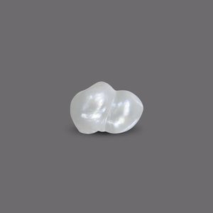 Perles d'eau douce naturelles blanches Basra Pearl 4,43 carats pour la fabrication de bijoux - Product Image 1