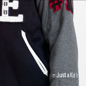 Ladies Varsity Jackets Plus Size Patch Work Wholesale Stylish Baseball Jackets for Women's with Custom Design - Product Image 4