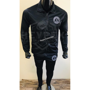 Chándales de hombre personalizados 2 piezas Full Zip Athletic Gym Jogging Trajes de chándal de calidad premium personalizados - Product Image 5