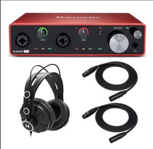 VENTAS GLOBALES DEL NUEVO Scarlett 4I4, Interfaz de Audio USB de Alta Calidad de Tercera Generación, 4 Entradas/4 Salidas, Mezclador de Audio Profesional - Product Image 2