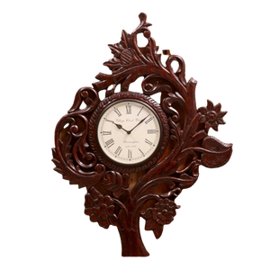Home <b>Decor</b> Classic Cheap Wooden MDF Decorative Wall Clocks <b>Retro</b> American Style for Farmhouse Living Room Decoration - Product Image 4