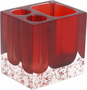 Accesorios de baño de resina epoxi roja de diseño moderno hechos a mano de alta calificación nuevo modelo uso de baño precio razonable nominal venta - Product Image 5