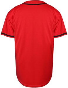 Customized <b>Baseball</b> and Softball Jerseys for Men and Women High Quality Red Sportswear with Blank Pattern <b>Baseball</b> Jersey - Product Image 3