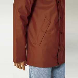Hombres al por mayor ligero impermeable con capucha impermeable al aire libre impermeable cortavientos personalizado lluvia senderismo chaqueta - Product Image 6