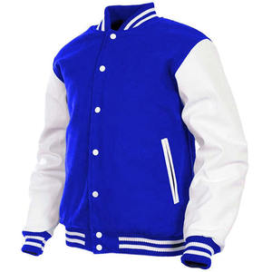 Chaqueta universitaria Letterman de alta calidad para hombre con mangas de lana Tela de lona de estilo formal de invierno - Product Image 5