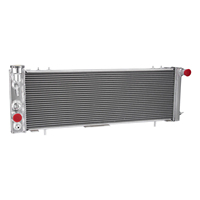 Radiateur en aluminium GTGMOTO compatible avec Jeep Cherokee XJ Comanche 2.5L L4 4.0L L6 AT MT 1991-2001