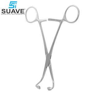 ที่หนีบผ้าเช็ดตัวสแตนเลสใช้ซ้ำได้สำหรับห้องผ่าตัด - Product Image 4