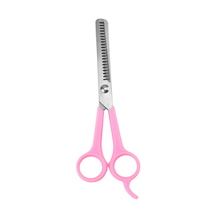 Professional Eco-Friendly Pet Grooming Scissors Stainless Steel Hair Cutting <b>Shears</b> with Plastic Handle - Product Image 4