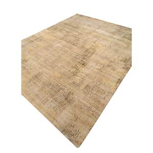 Alfombra de Lana Anudada a Mano Uvenuti Beige Marrón AKWL-13025, Alfombra Rectangular Abstracta Nueva para el Hogar, Sala de Estar, Pasillo, Entrada - Product Image 2