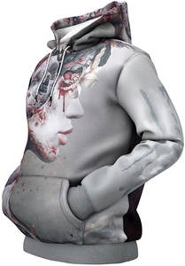 Servicio OEM, Sudaderas con Bolsillos Delanteros para Invierno, Diseño Personalizado, Impresión 3D, Sudaderas con Capucha para Hombre con Tela de Felpa de Algodón - Product Image 2