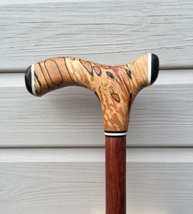 Precio ASISTENTE Bastón de madera ajustable con múltiples nudos Bastón de madera fuerte para ancianos por Standard International - Product Image 3