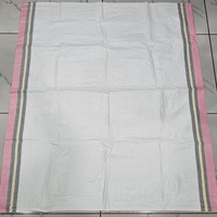 Sacs tissés en PP OBERON POLYPACK de bonne qualité et durables 110*140 CM 60 GSM, nouveau design avec poignée à patch pour blé, maïs et riz