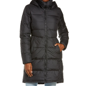 <b>Women</b> Eco-Friendly <b>Puffer</b> <b>Jacket</b> Recycled Polyester Warm Quilted Winter Coat Lightweight Windproof Waterproof Outerwear - Product Image 3
