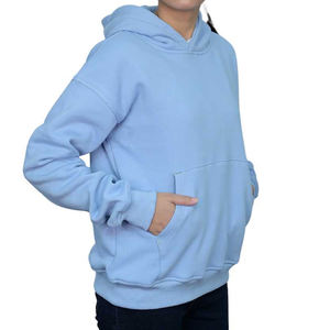 Logo personnalisé imprimé 100% coton sweats à capuche pour femmes respirant couleur unie sweats à capuche fabriqués au Pakistan - Product Image 5
