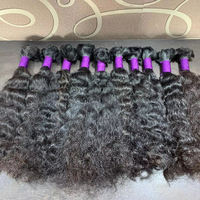 Type de cheveux indiens de cheveux de Remy en vrac en gros