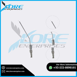 Profesional Lore 18cm de longitud de acero inoxidable Frazier tubos de succión Manual Power ENT Medic Instrument Set - Product Image 6