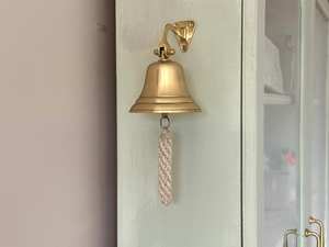Solid Brass Ships Bell <b>Nautical</b> Wall <b>Decor</b> - Product Image 5