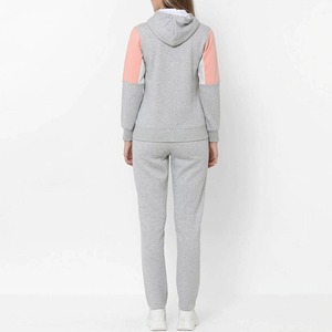 Ensemble Jogging Casual Deux Pièces Motif Uni Tricotage Tissu de Laine Fait Sur Mesure avec Décoration Brodée - Product Image 3