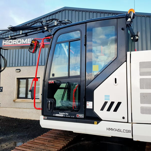 Excavatrice Hidromek 145 LCSR EX d'occasion 2022 avec moteur, boîte de vitesses, roulement et engrenages, godet personnalisé, 40001-50000 heures, France - Product Image 1