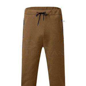 Venta al por mayor de calidad superior ligero de los hombres Jogging Wear 100% chándales de algodón con patrón sólido para la temporada de invierno - Product Image 5