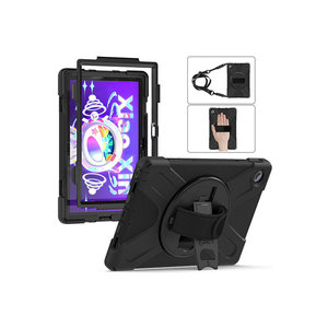 Étui en silicone pour tablette Netzy Defender 3e génération pour Lenovo Tab M10 Plus TB-125F-TB-128F Noir - Product Image 3