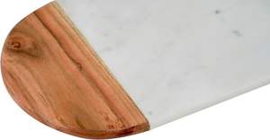 เขียงไม้หินอ่อนแบรนด์ W ทนทานและเชื่อถือได้เป็นมิตรกับสิ่งแวดล้อมมาตรฐานสูงอุปกรณ์สำคัญกระดานเสิร์ฟหวานสำหรับเครื่องครัว - Product Image 2