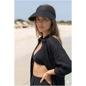Casquette à visière en maille noire avec dos élastique HSR2089 - black2089 - Product Image 1