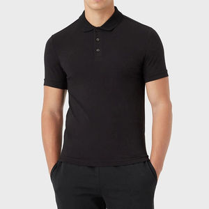 2025 nueva camisa Polo de ajuste regular transpirable hecha a medida en algodón con logotipo personalizado impreso Casual Sport Polos camisas polo - Product Image 6