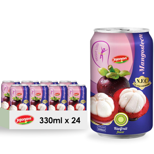 Jojonavi 330ml ISO Fabricado Zumo de mangostán natural Puré con sabor a kiwi Muestra gratis Venta al por mayor Etiqueta privada OEM ODM - Product Image 1