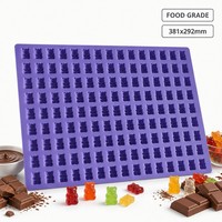 Moule en silicone de qualité alimentaire pour bonbons gélifiés, suppléments vitaminiques, moule en silicone pour chocolat dur, pour usine de confiserie professionnelle