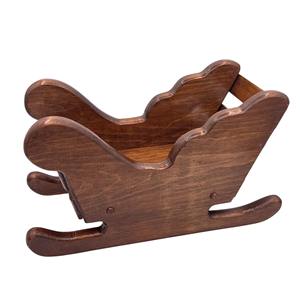 Traîneau de Noël moderne en fer rouge, vente chaude, traîneau du Père Noël pour décorations festives, fabrication métallique personnalisée, populaire - Product Image 4