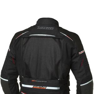 Blouson de moto longue course robuste avec protections antichoc homologuées CE pour homme – Blouson textile longue course – Fournisseur OEM en gros pour marques privées - Product Image 2