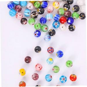 Collar de cuentas de cristal y Murano de moda india hecho a mano, joyería artificial y artesanías para Bisutería - Product Image 2