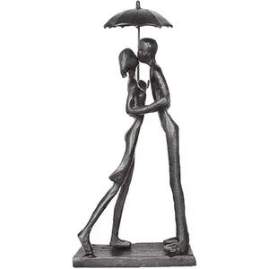Modern Kissing Couples Iron Figurine Sculptures Timeless Moment of Passion Connection Handmade Eco-Friendly Durable <b>Metal</b> <b>Art</b> - Product Image 1