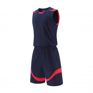 Conjunto Deportivo Transpirable con Bloques de Color y Cuello Redondo para Parejas, Uniforme de Baloncesto de Calidad Duradera - Product Image 3