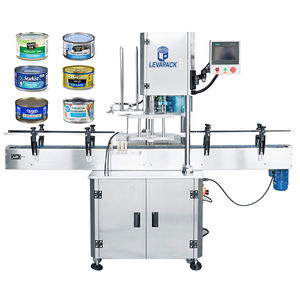 التلقائي عالية السرعة أسماك التونة علبة من القَصدير تعليب آلة/سمك السردين يمكن السدادة/المعلبة ماكينة تغليف الطعام - Product Image 1